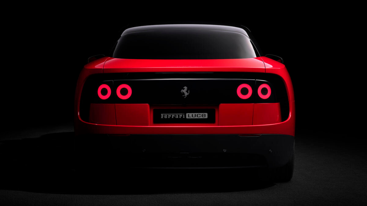RED FERRARI LUCE REAR - Captain Electro