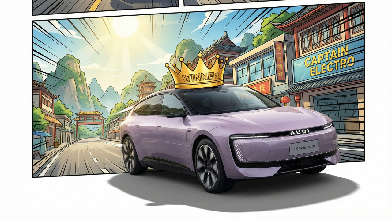 captainelectro.com | AUDI E5 Sportback Wins China Car of the Year: Specs, Price & Details.