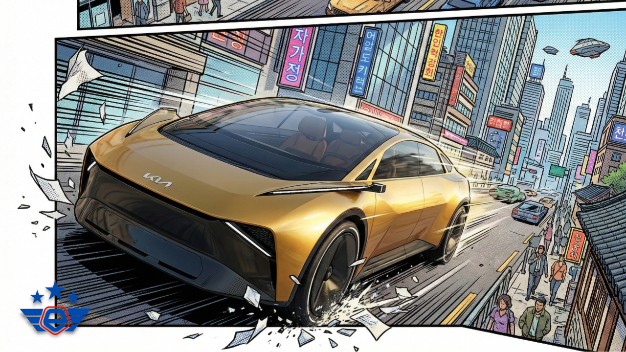 captainelectro.com | The Kia Vision Meta Turismo: Torpedo-Shaped EV Fun That Forgot Its Specs.