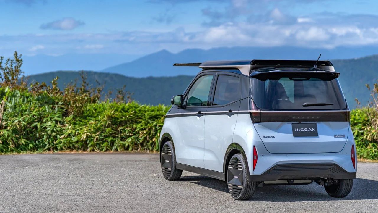 Nissan Sakura EV Prototype: A Solar-Powered Car You Might Never