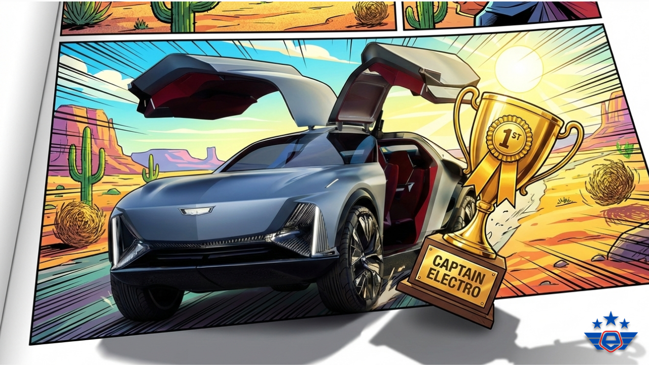 captainelectro.com | Cadillac Elevated Velocity Wins 2026 EyesOn Design Award: Full Details.