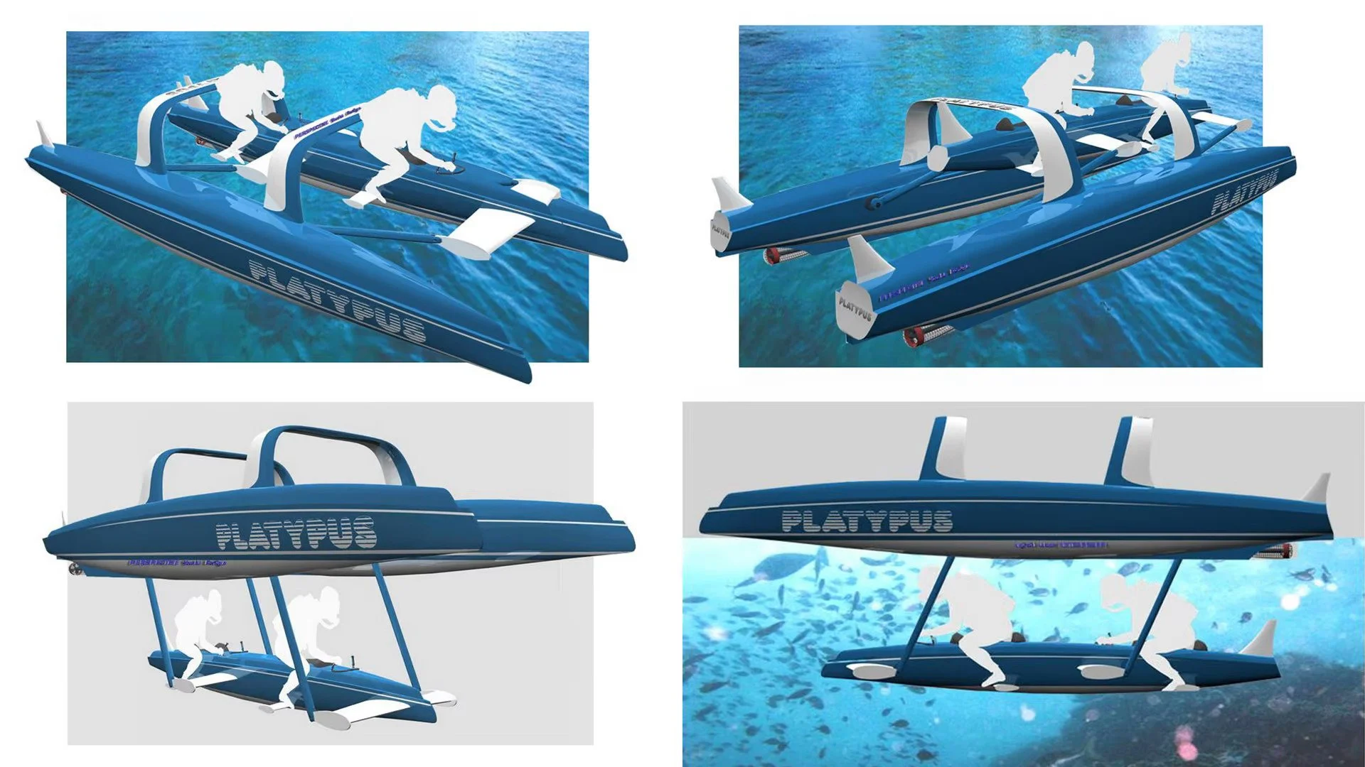 Captain Quackers Platypus Craft's Electric Semi-Submersible Boat: A Quackers Underwater ...