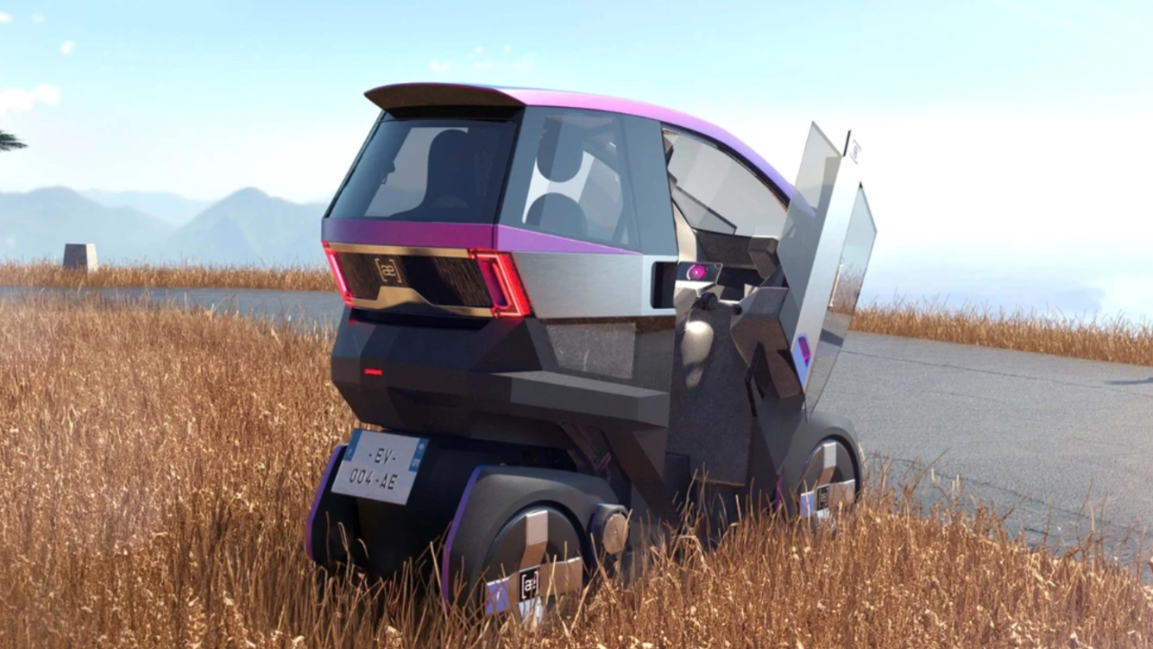 AEMotion Tilting Electric Microcar: The French EV That's Part Car, Part ...