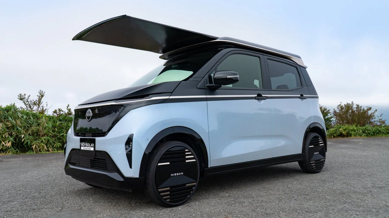 Nissan Sakura EV Prototype: A Solar-Powered Car You Might Never