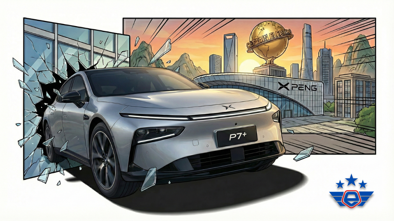 captaineectro.com | XPeng P7+ Review: Can This Affordable, AI-Driven Chinese EV Really Challenge Tesla?
