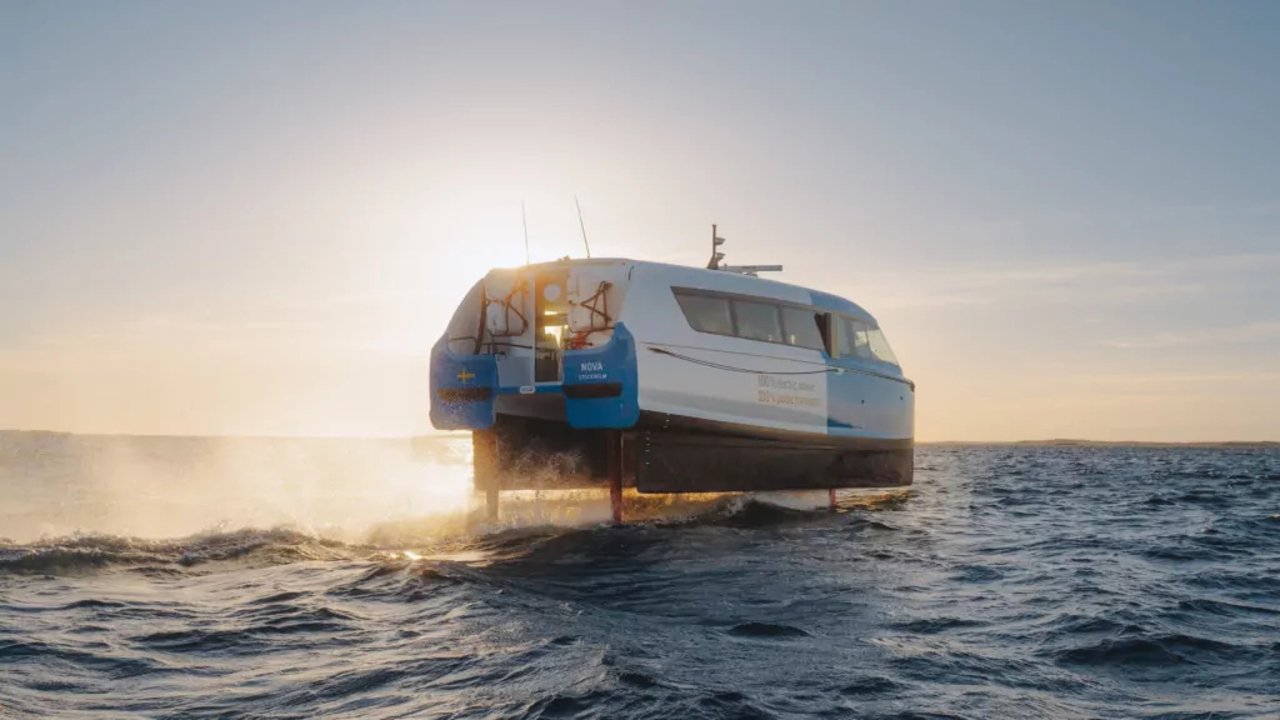 Electric Hydrofoil Ferry: The Fast, Green Future of Water Travel ...