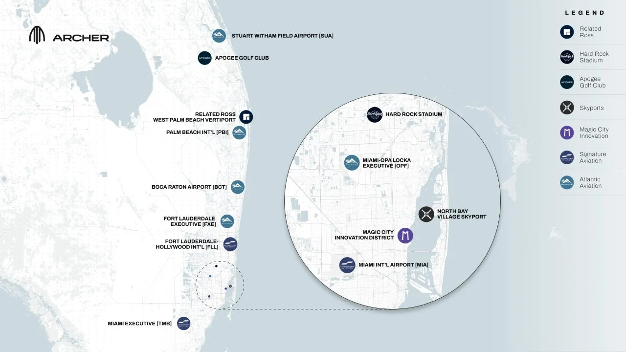 captainelectro.com | Archer Aviation’s Flying Taxis: The Only Way to Beat South Florida Traffic?
