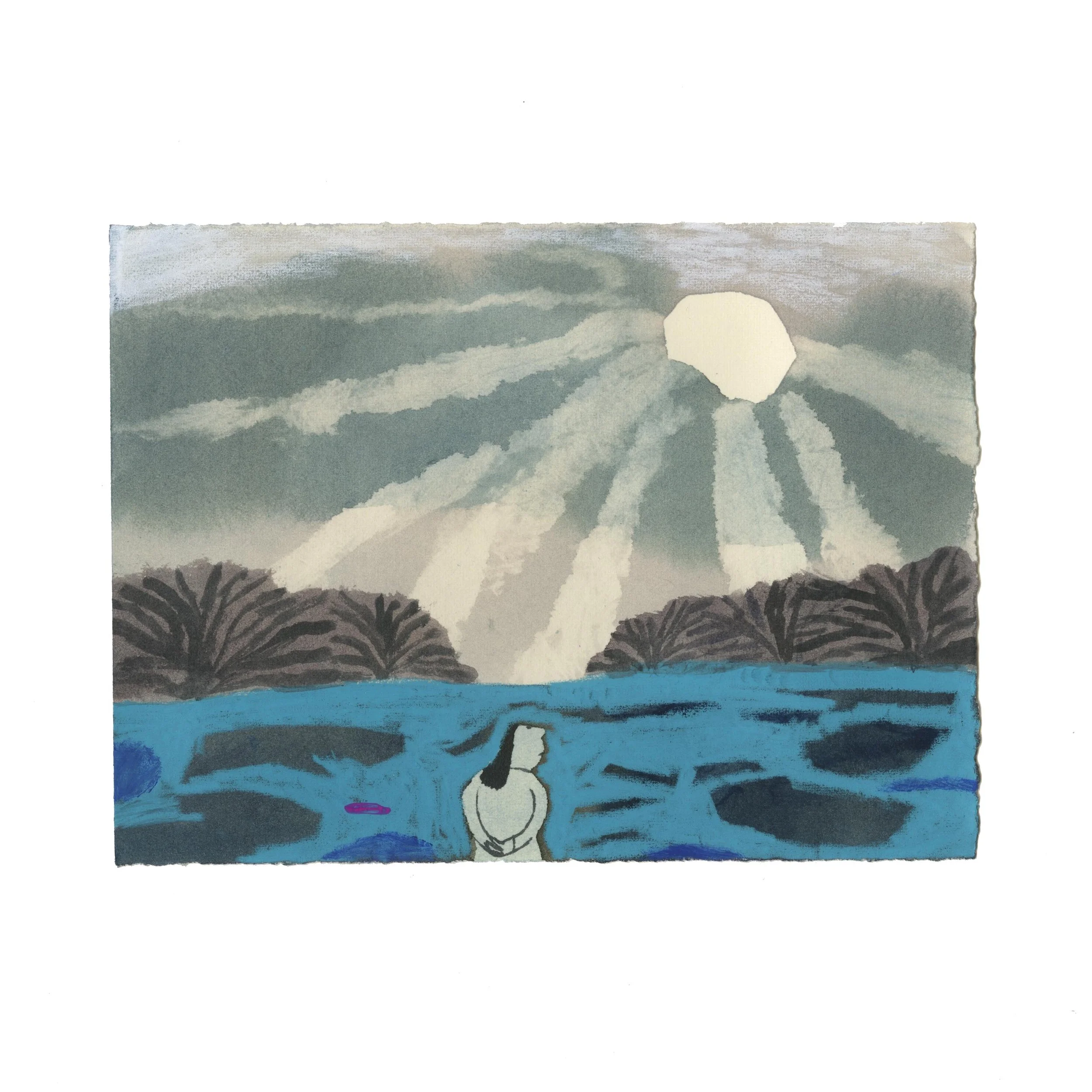 'Breaking through' Original painting
