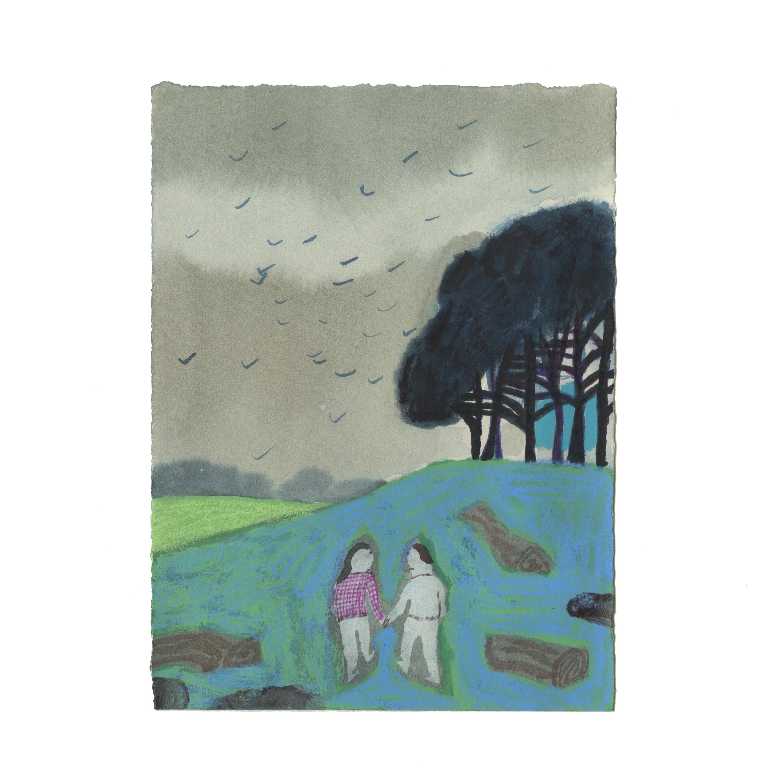 'Together' Original painting