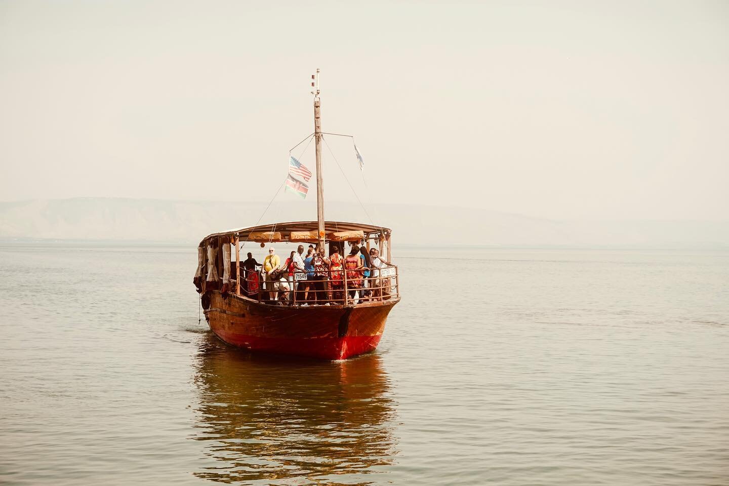 ⛵️ Monday goal: sailing on the Sea of Galilee. 🙏🏾 #HKE