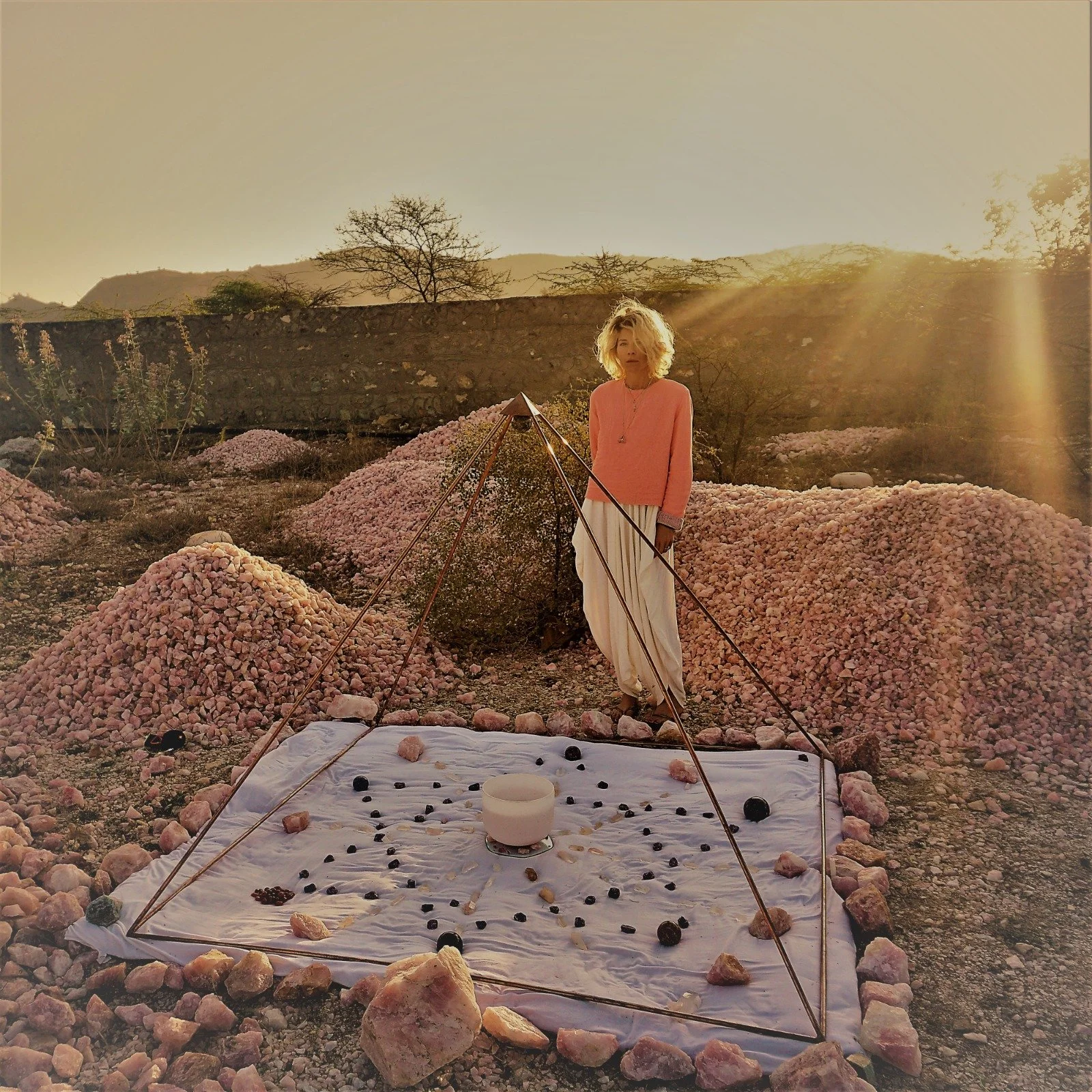 Most fragrance contain some aroma chemicals, often hidden among the natural ingredients or they don’t have the spiritual essence I was looking for. So I have developed my own!