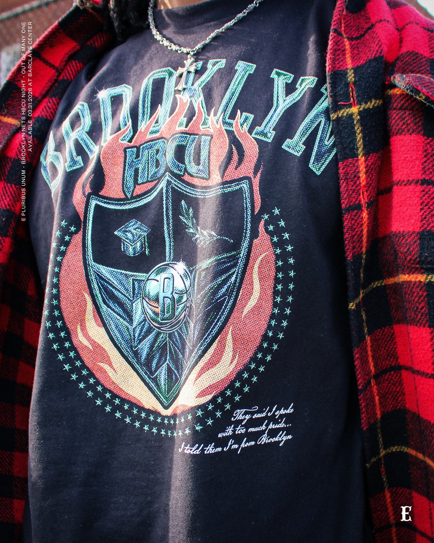 We sat down with cousin Shaquille Frederick (okay fine, it was a Zoom), founder of apparel brand E Pluribus Unum @epu1776 and the designer behind the Brooklyn Nets&rsquo; HBCU capsule collection, only available 3/31 at Barclays. The range is crazy: H