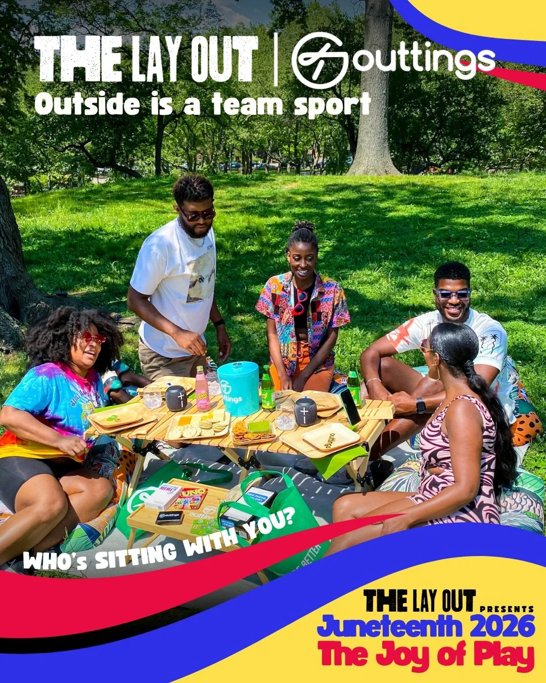 DID SHE HAVE A PURSE? 🥴 Contest loading&hellip;
@TheOuttings and @TheLayOutCo are teaming up to give one lucky squad a 4-person, all-inclusive package, because outside is a team sport and we need to know who&rsquo;s on yours.

To enter, tag the 3 pe