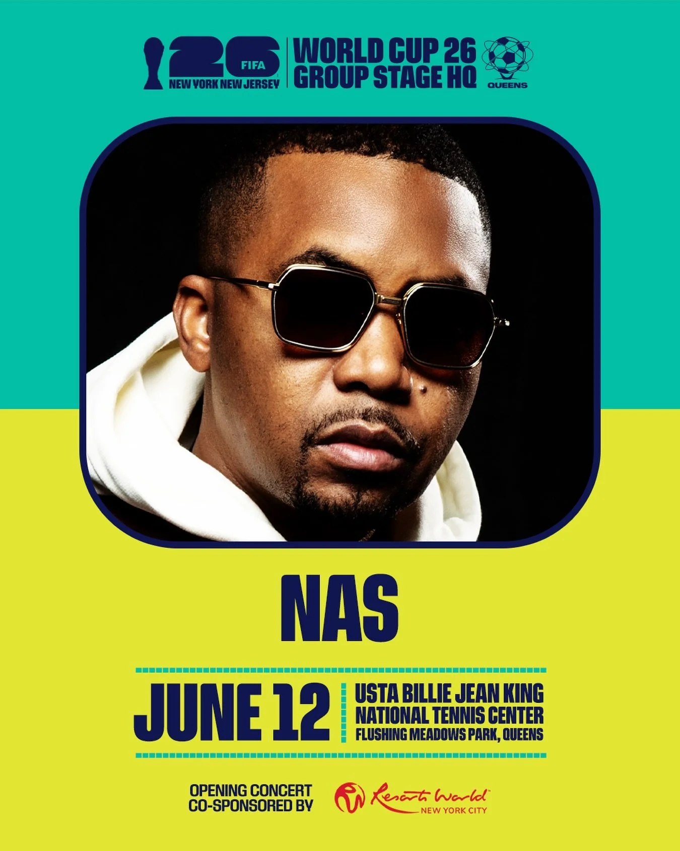 OOCHIE WALLY WALLY. OOCHIE BANG BANG. QUEENSBRIDGE SAID WHAT UP??? 👑

We&rsquo;re giving away pairs of tickets to see NAS tomorrow, June 12 at the FIFA World Cup 26 Group Stage HQ Opening Concert at the USTA Billie Jean King National Tennis Center i