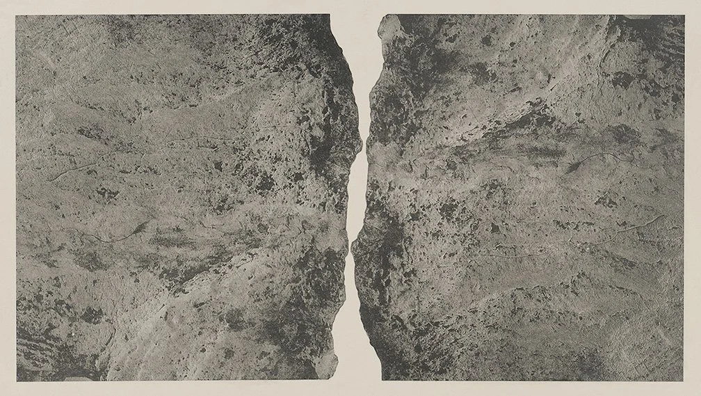 FACING ROCK PRINT
