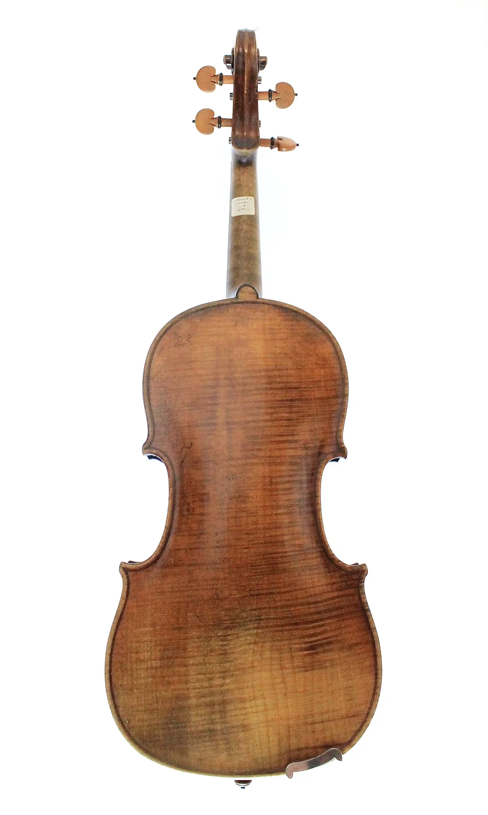 c. 1870's One Piece Back Mittenwald Germany — Acoustic Strings of