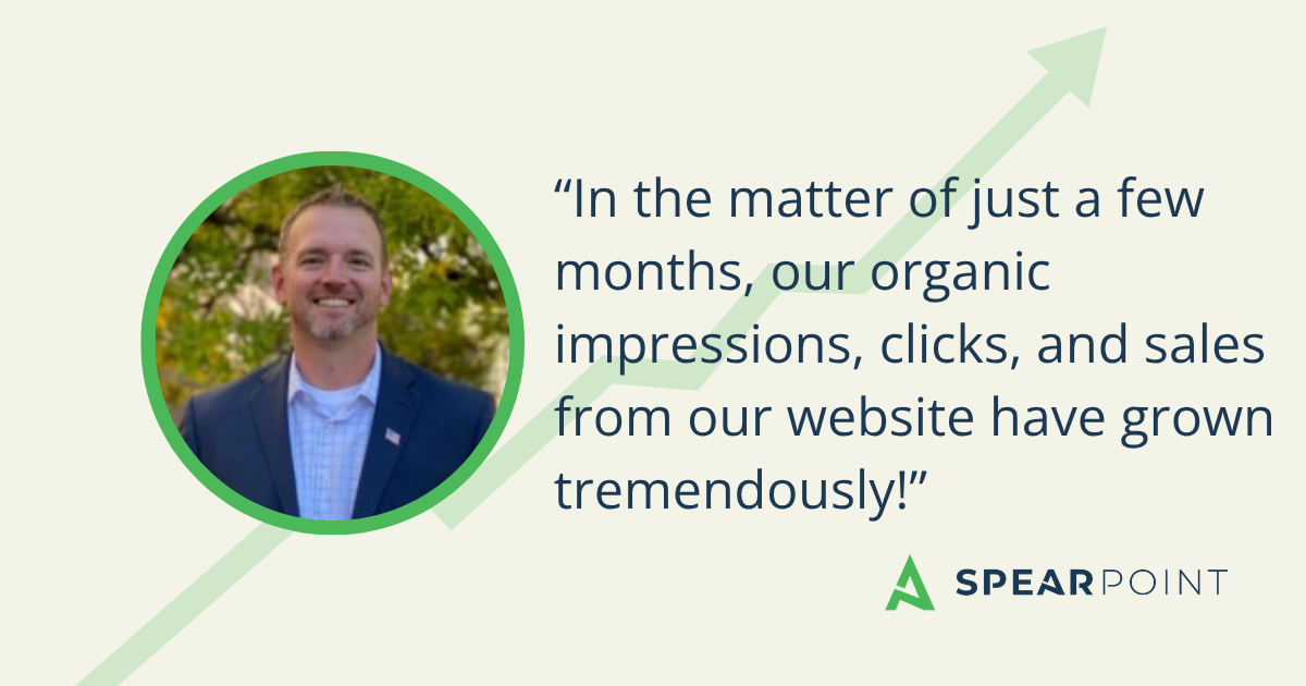 SpearPoint SEO Shopify Customer