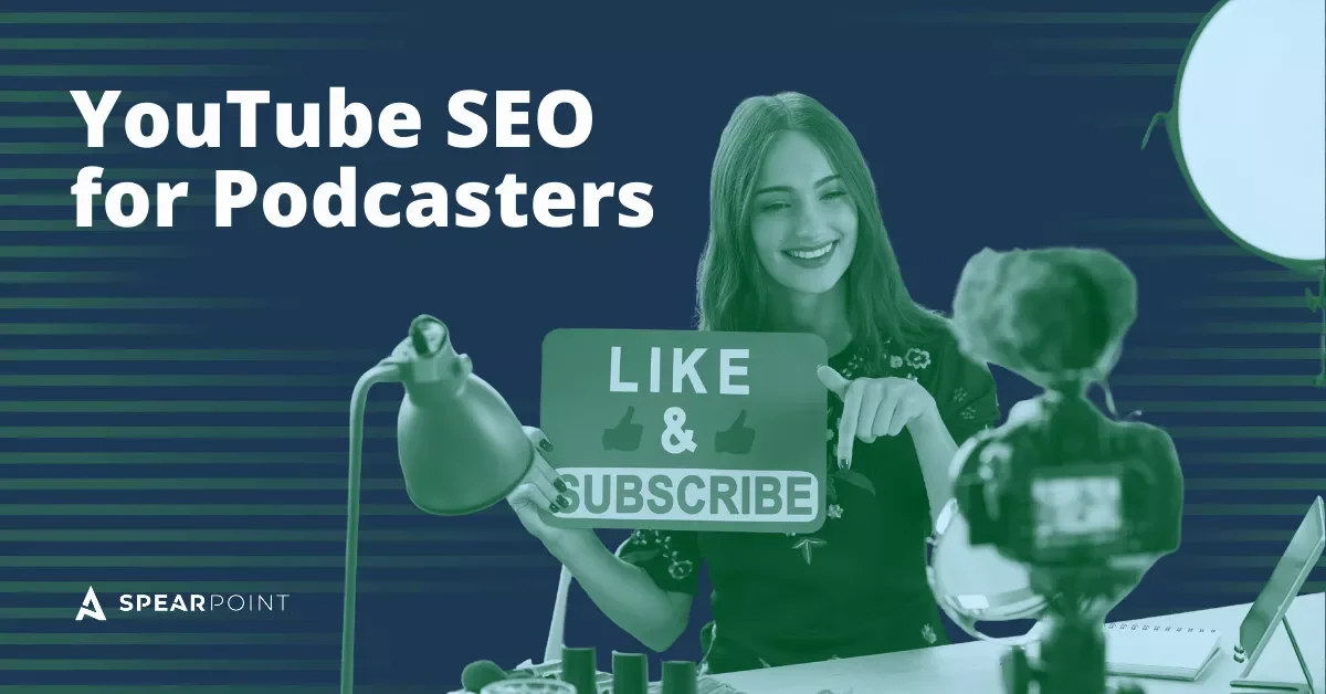 YouTube SEO for podcasters, showing video content optimization as part of SEO for podcasts.