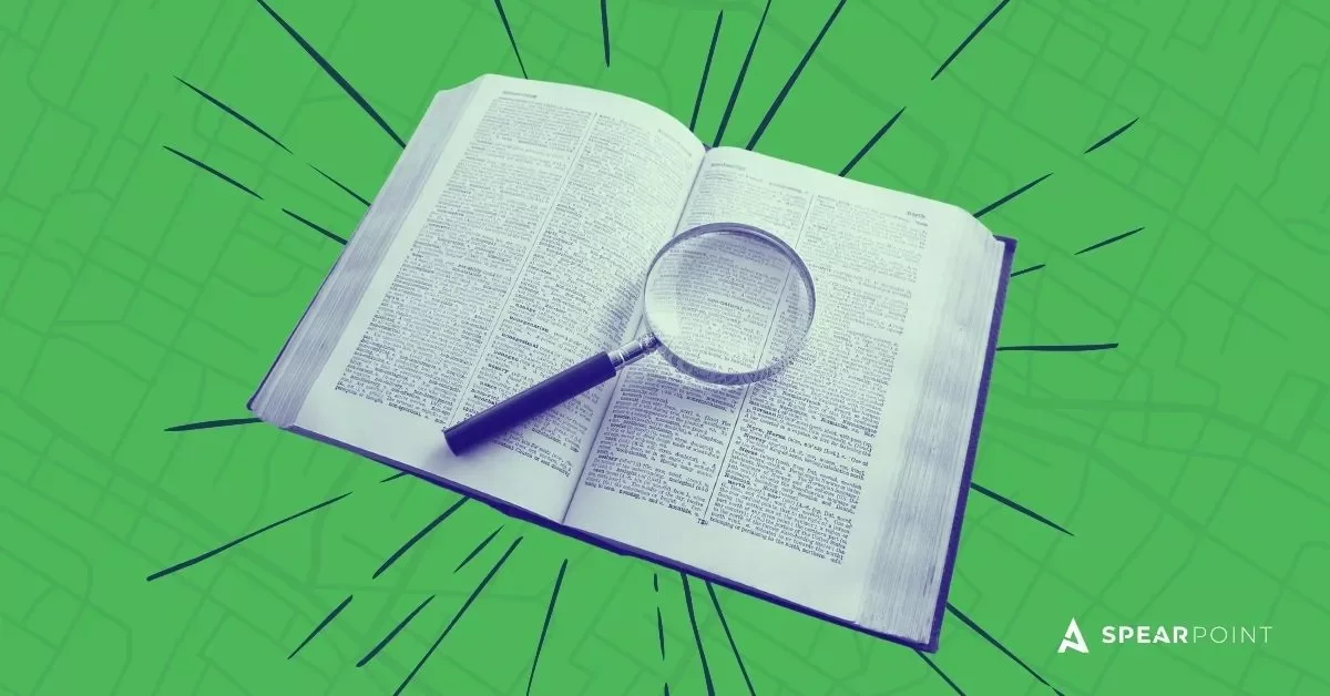 SEO roadmap definitions graphic explaining SEO, GEO, LMO, and answer engine optimization.