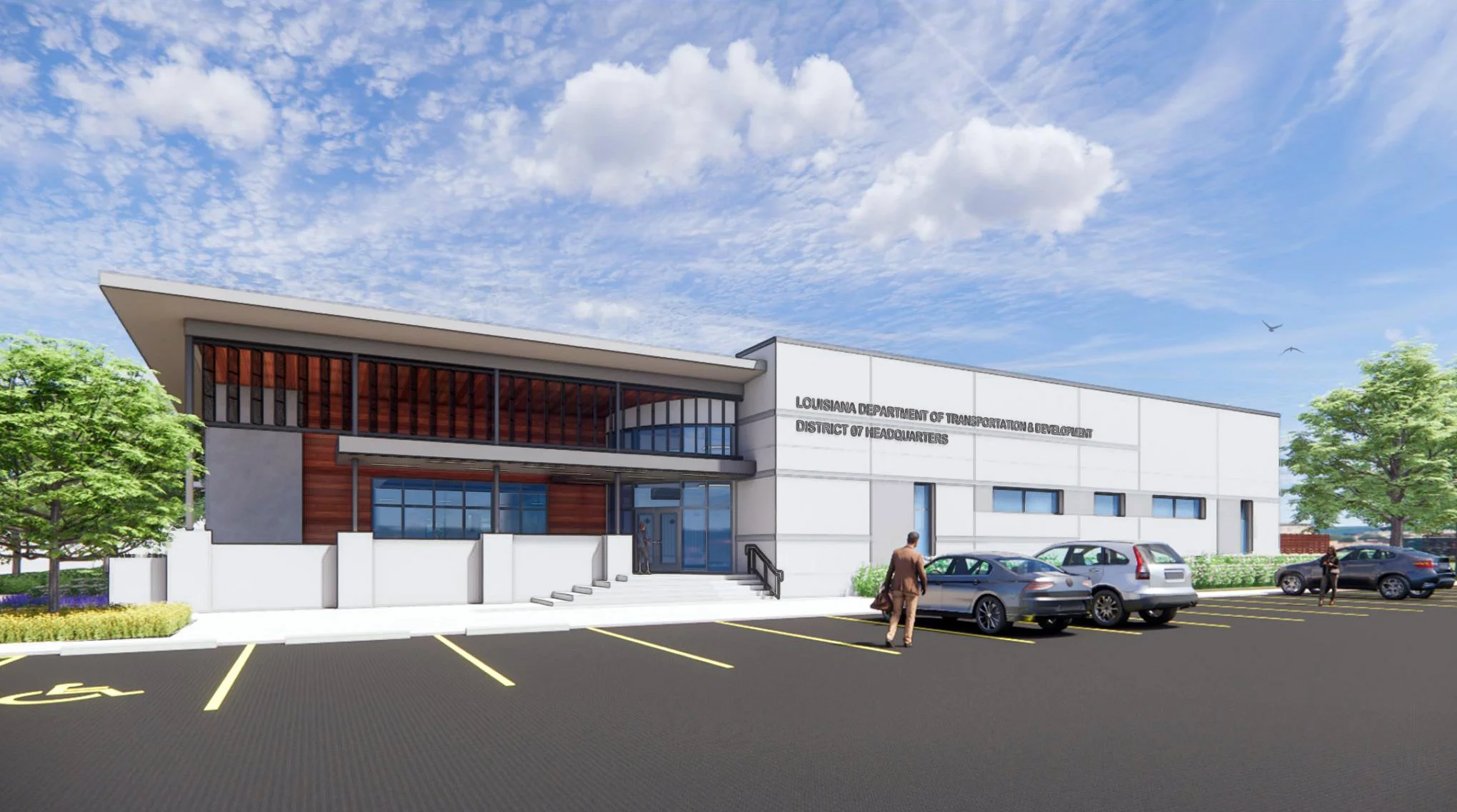 NEW DOTD District 07 Headquarters in Southwest Louisiana