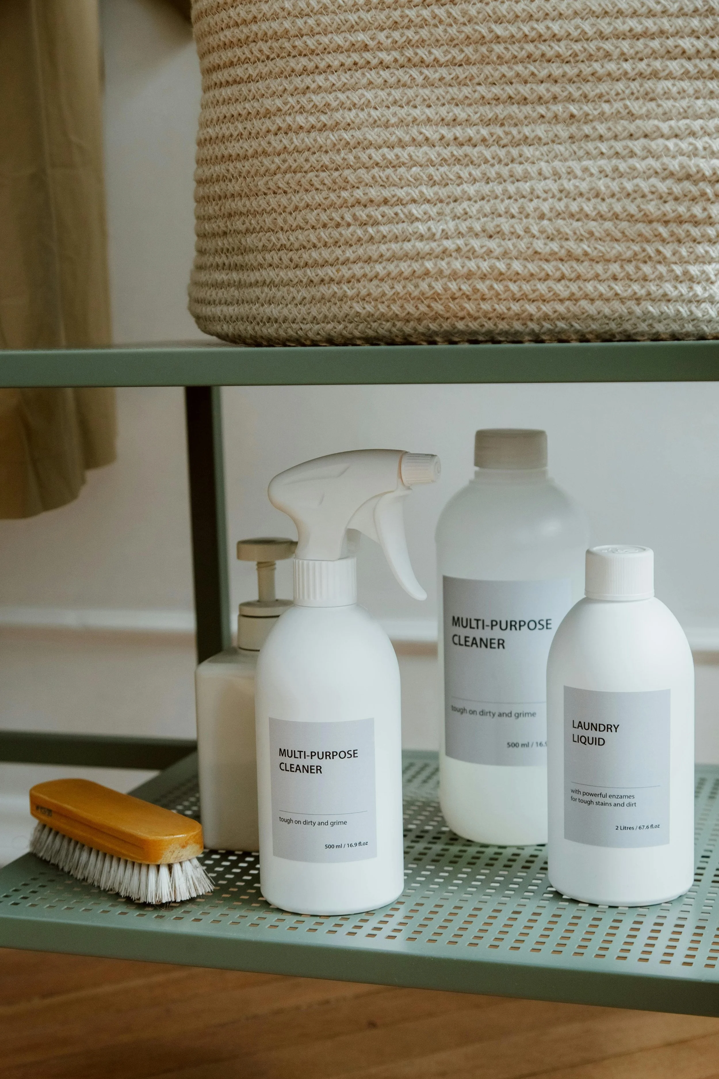 Under-the-sink cleaning products