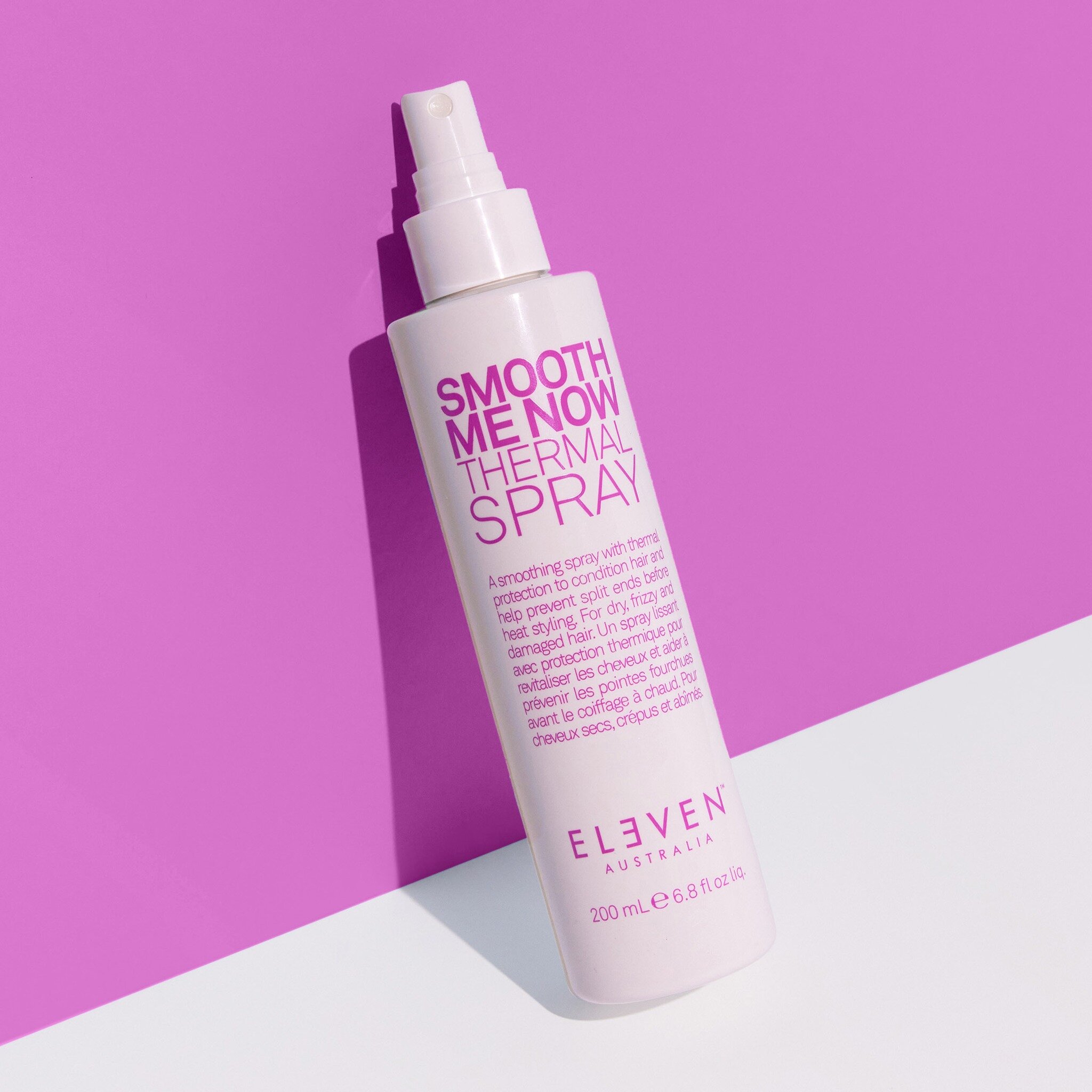 De veelgevraagde Smooth Me Now Thermal Spray van @elevenaustralia_nederland is vanaf nu los verkrijgbaar en onderdeel van het vaste assortiment. Get ready voor glad en glanzend haar! 💗

Deze gladmakende spray met hittebescherming verzorgt het haar e