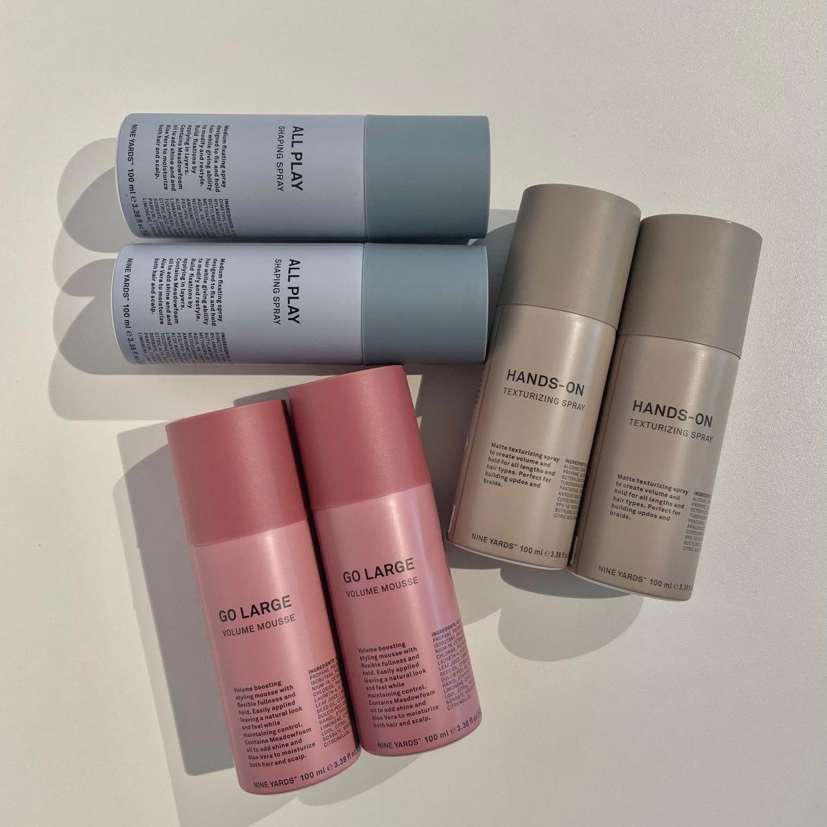 Onderweg, maar wel met perfect haar!😍

#Nineyards #haircare #travelsize