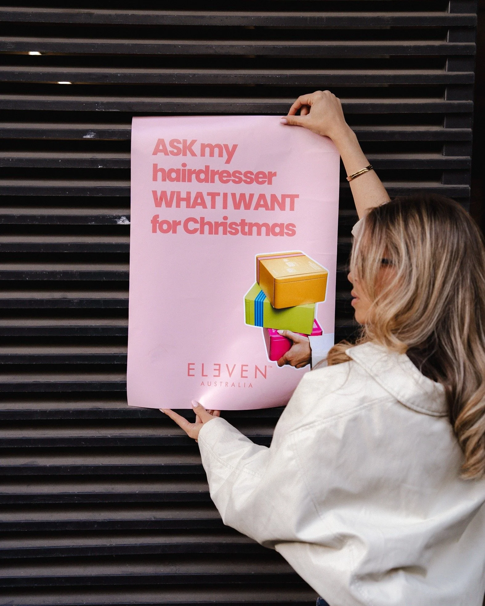 Ask my hairdresser what I want for Christmas 💖

#ELEVENAustralia