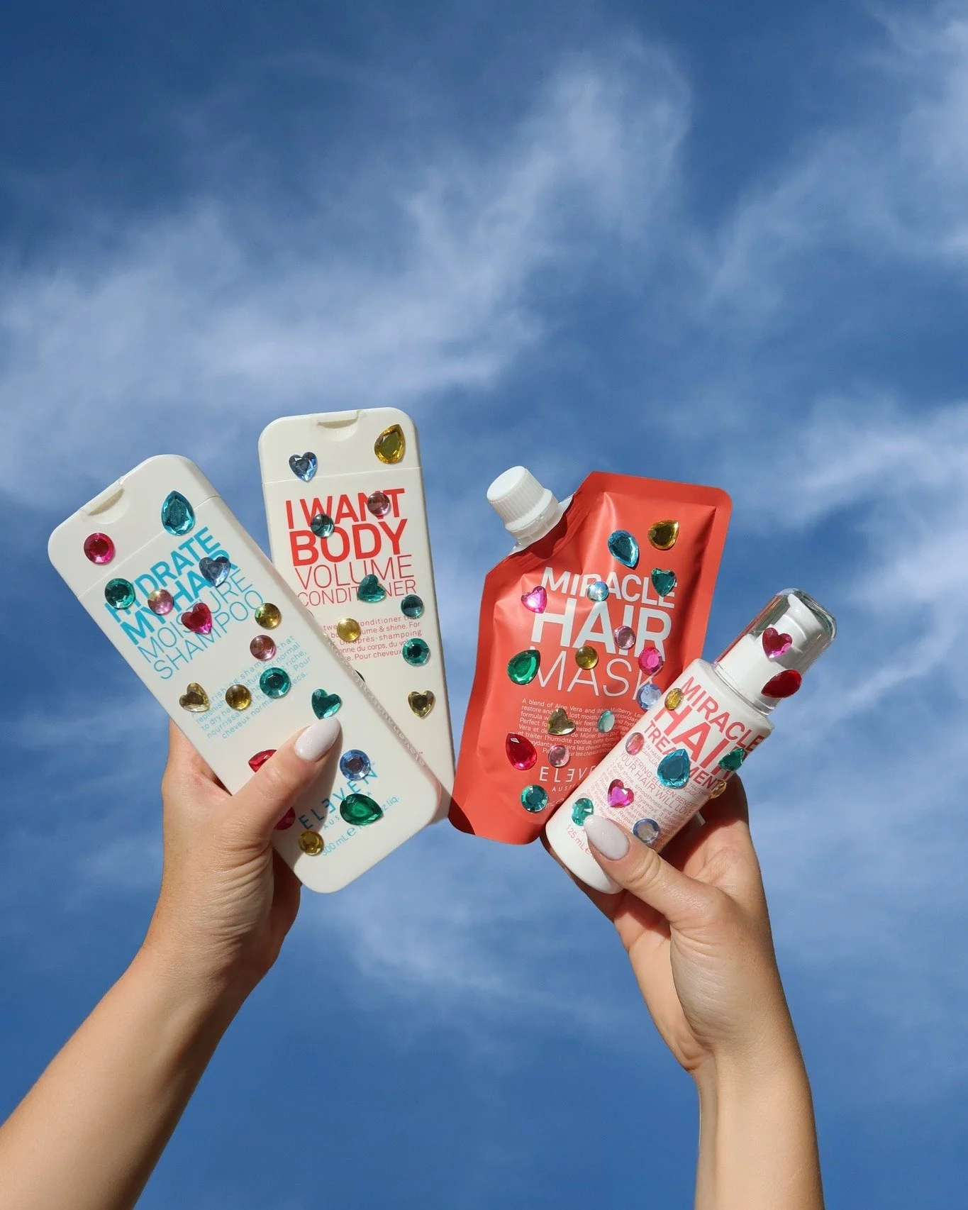 In our bedazzle era 💎✨

#ELEVENAustralia #bedazzled #haircare