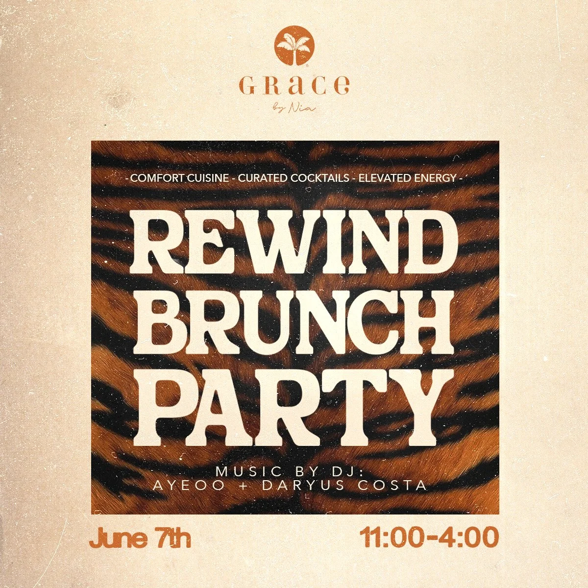 Rewind Brunch Party June 7th 