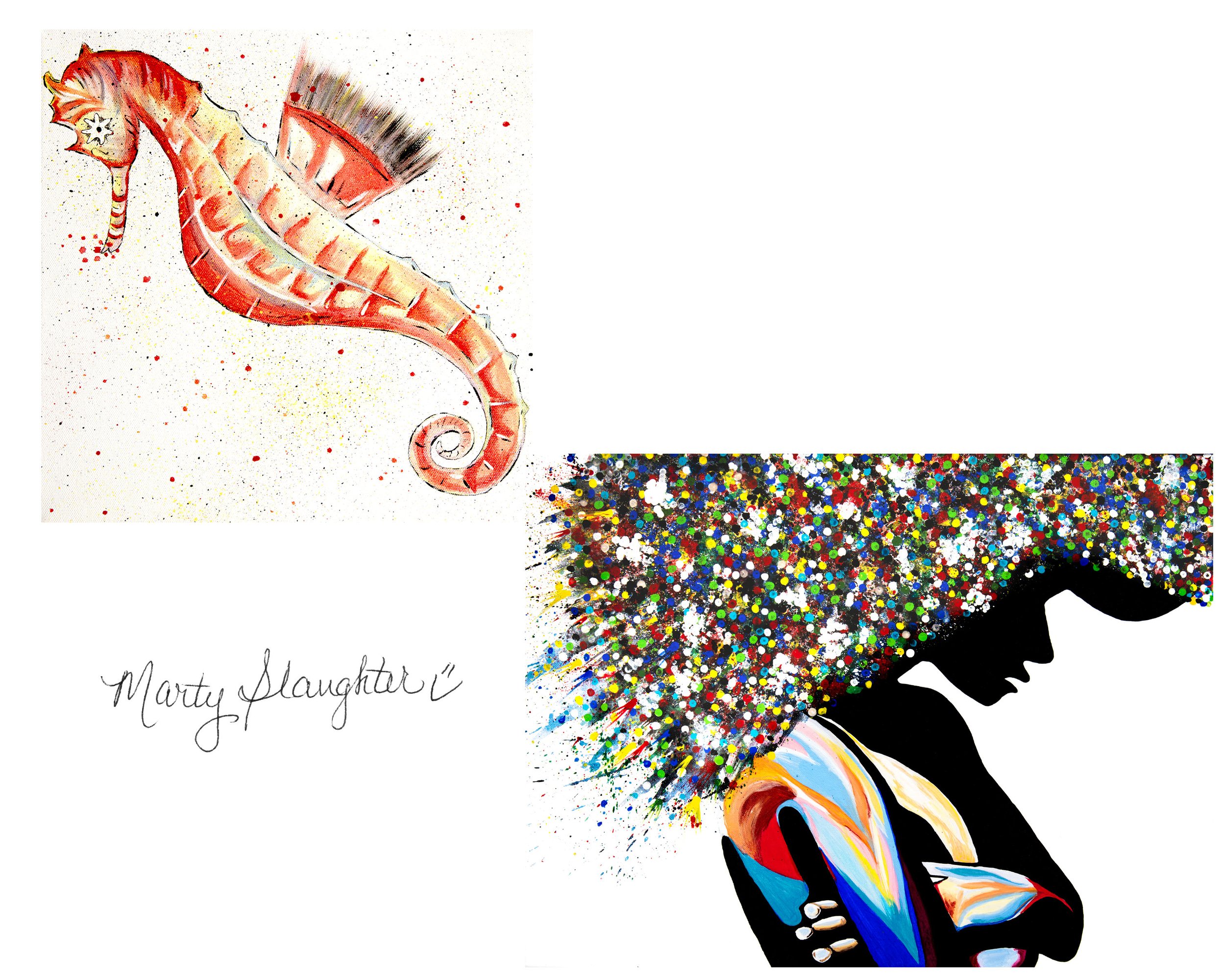 artwork by artist Marty Slaughter