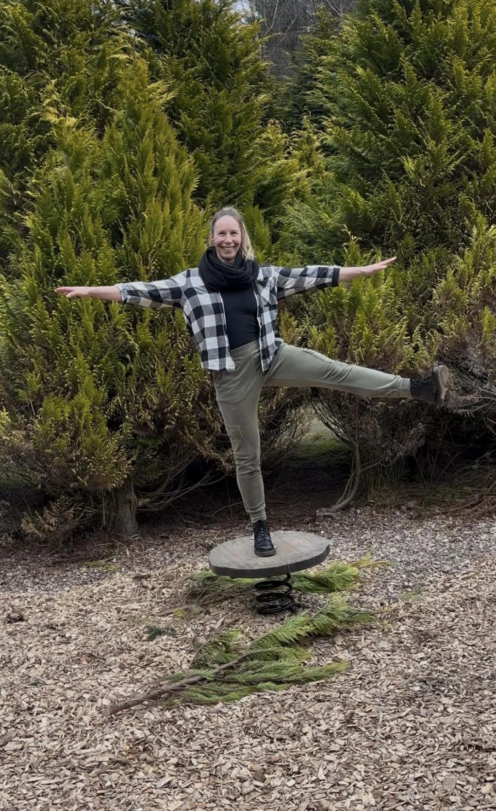 En balanceøvelse om dagen….                         så skal lægen ikke på sagen 