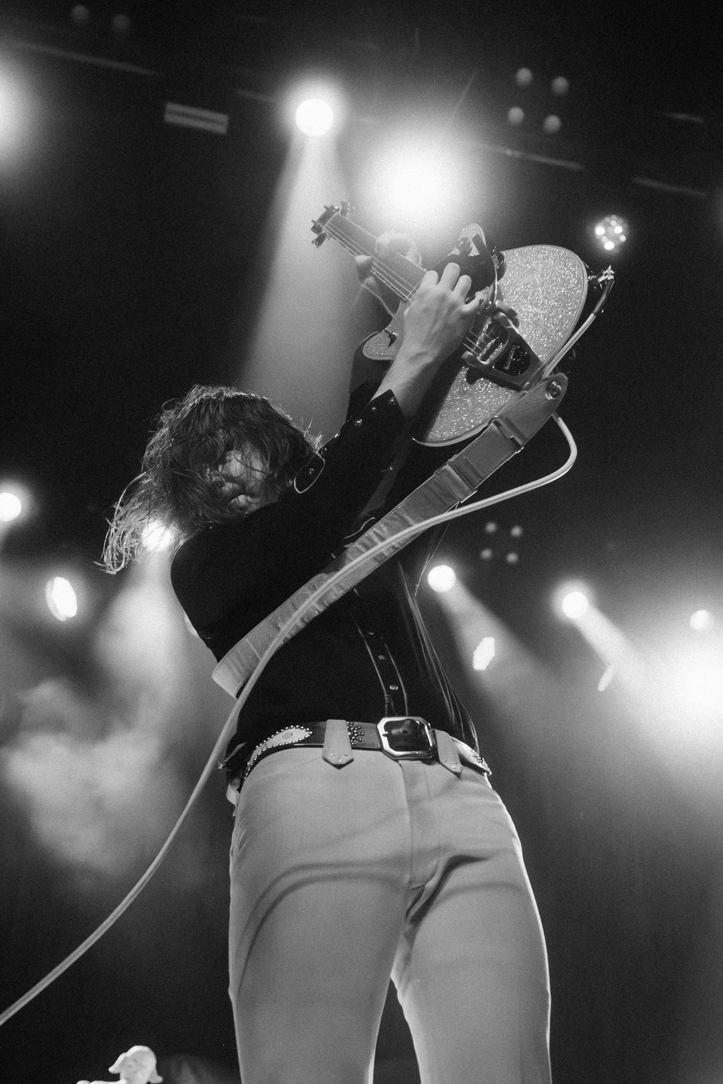 Guitar player Henry Cash with Starcrawler opening for Garbage at the Warfield in San Francisco CA — by Bay Area Concert Photographer Nicole Sepulveda