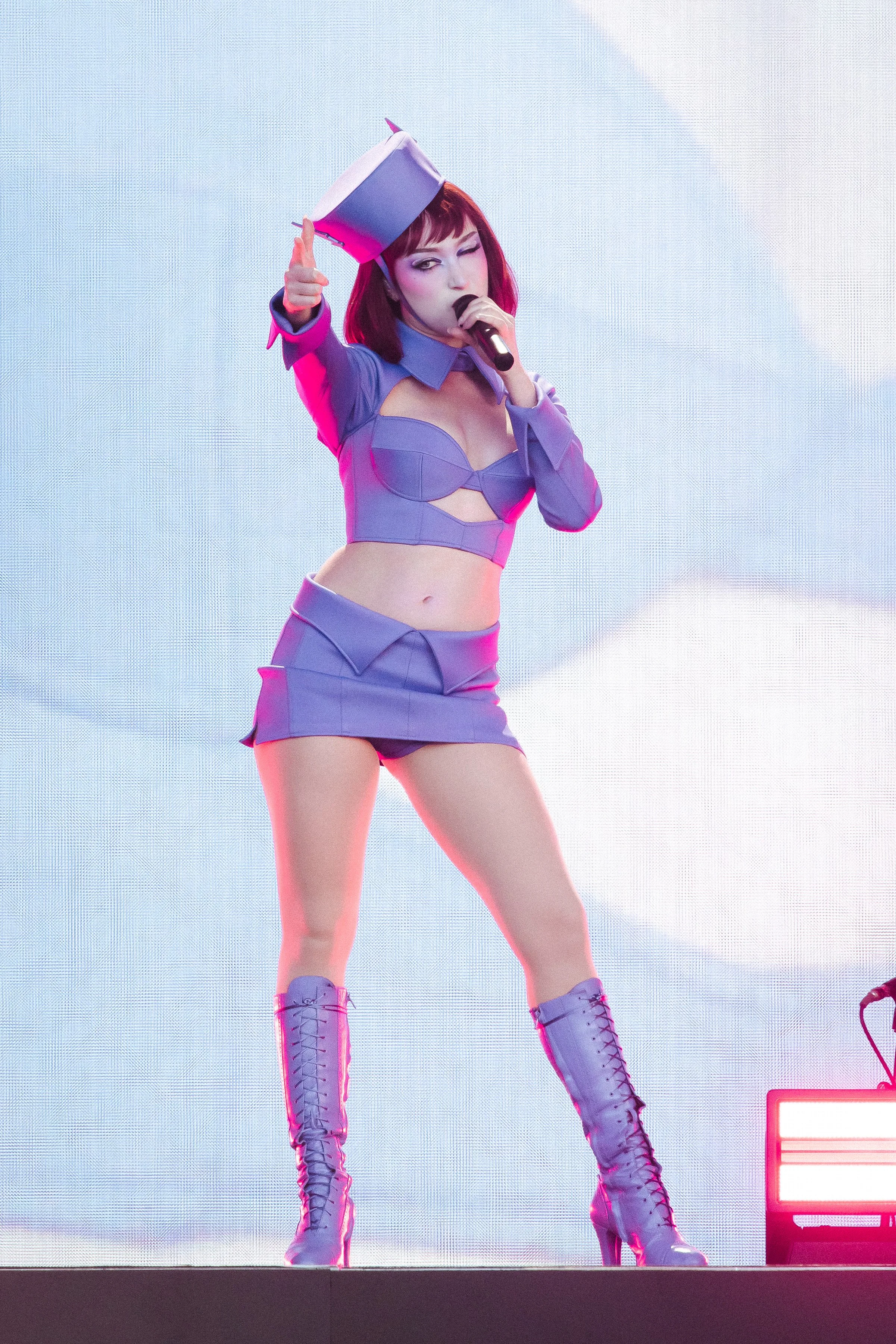 Chappell Roan Fifth Element outfit for Daisy Chain Fields Festival 2026