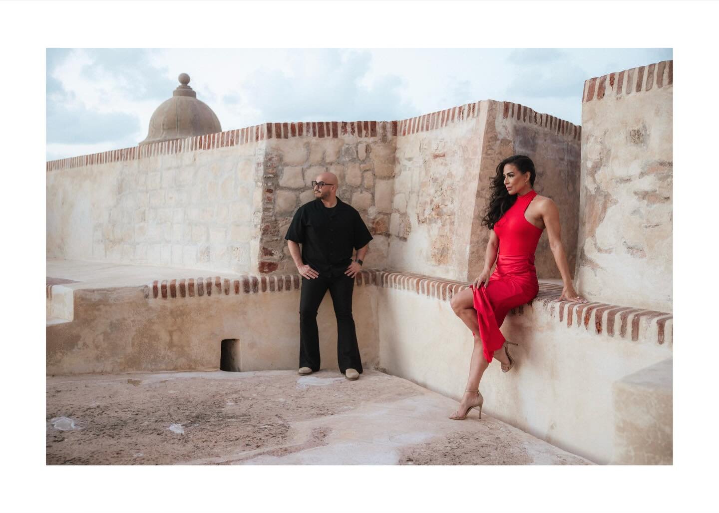 Take me back! Puerto Rico is almost as enchanting as these two&hellip;. Photo shoot the day before their wedding last April in San Juan. ❤️

🫶🏻 @__chady__  @garibaldiarts 
💄 @graffitima 
&bull;
#editorialportrait #sacramentophotographer #sanjuanph