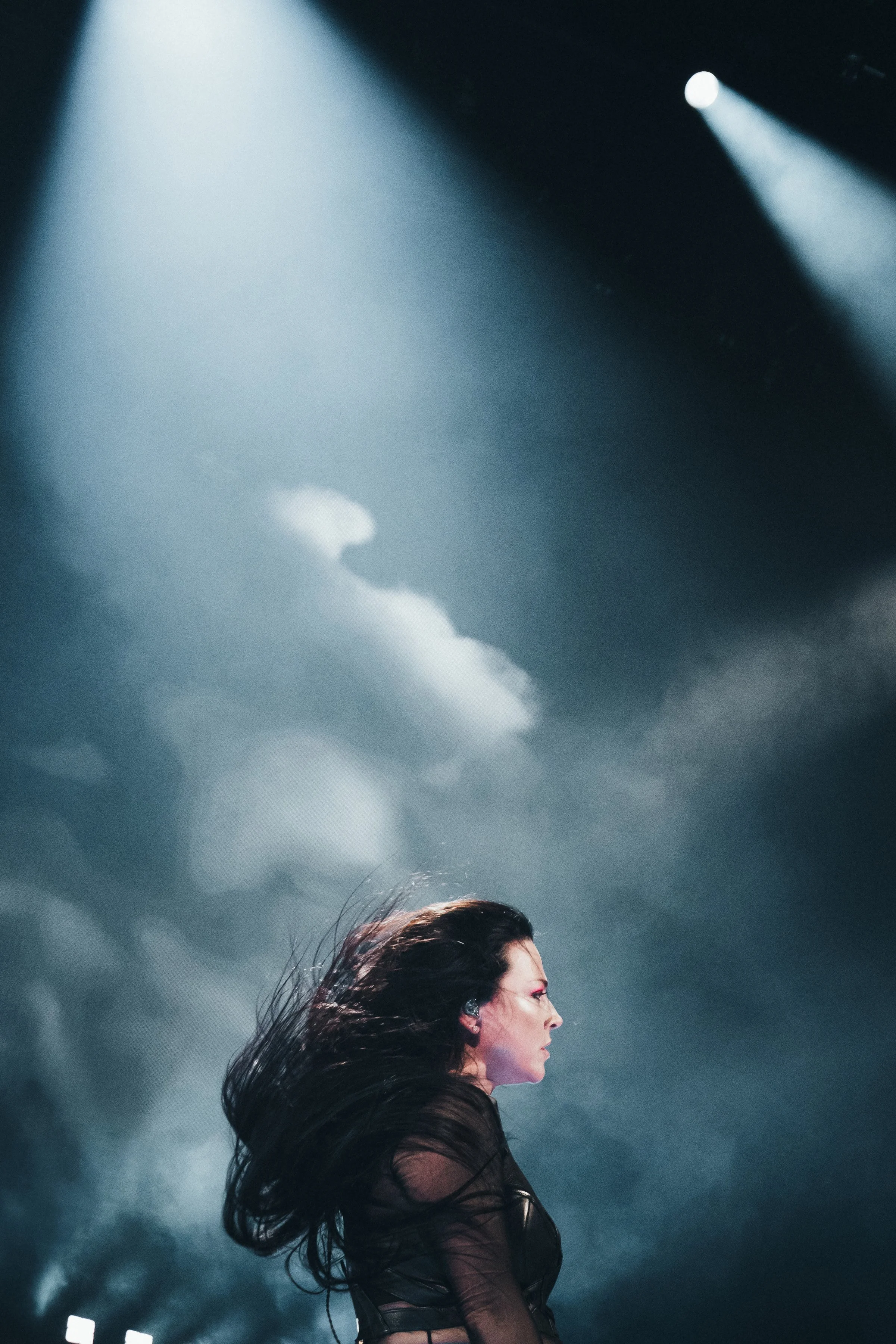 Evanescence profile portrait photo by local bay area music photographer Nicole Sepulveda