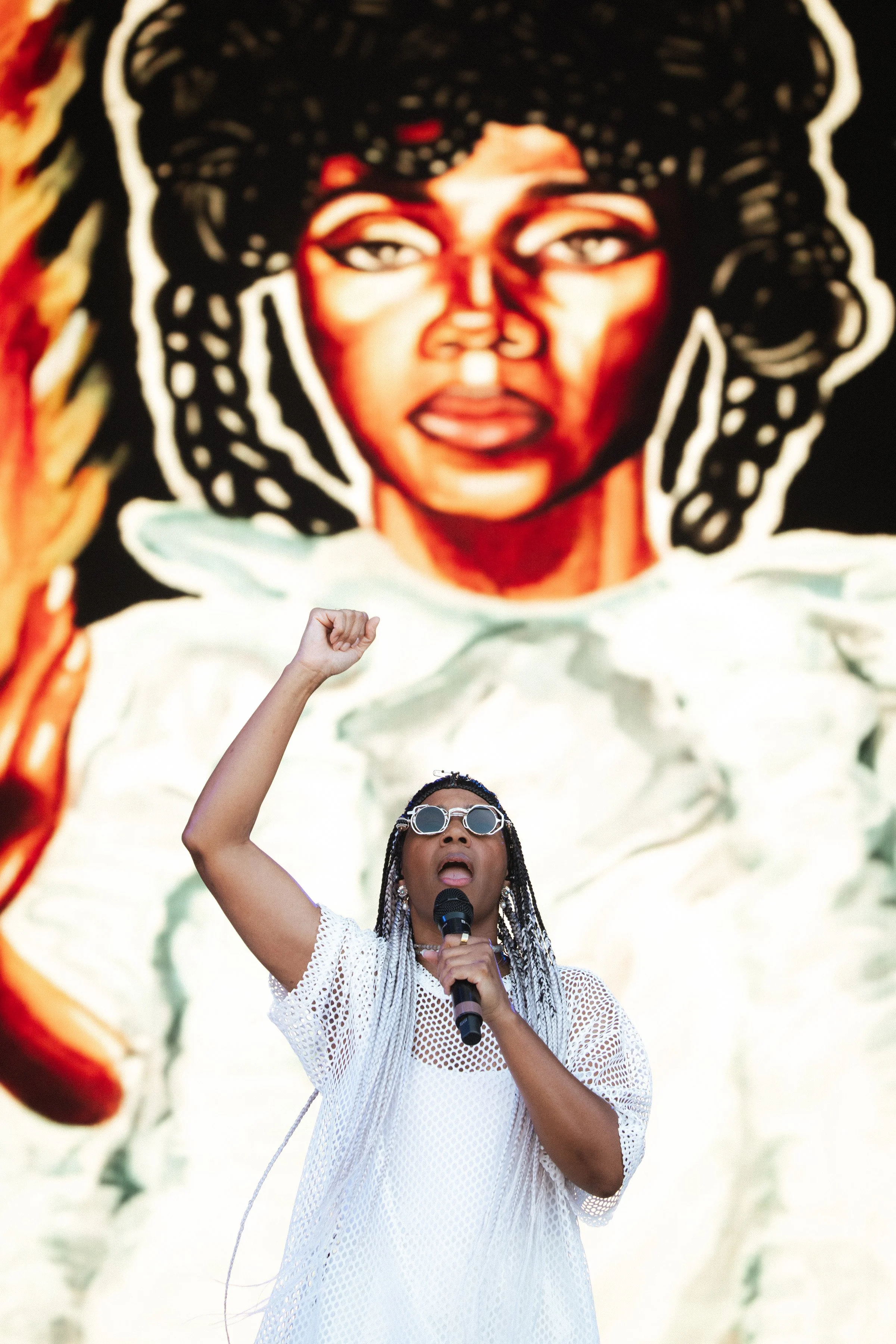 Santigold at the Dandelion Stage for Daisy Chain Fields Festival in Irvine CA 2026
