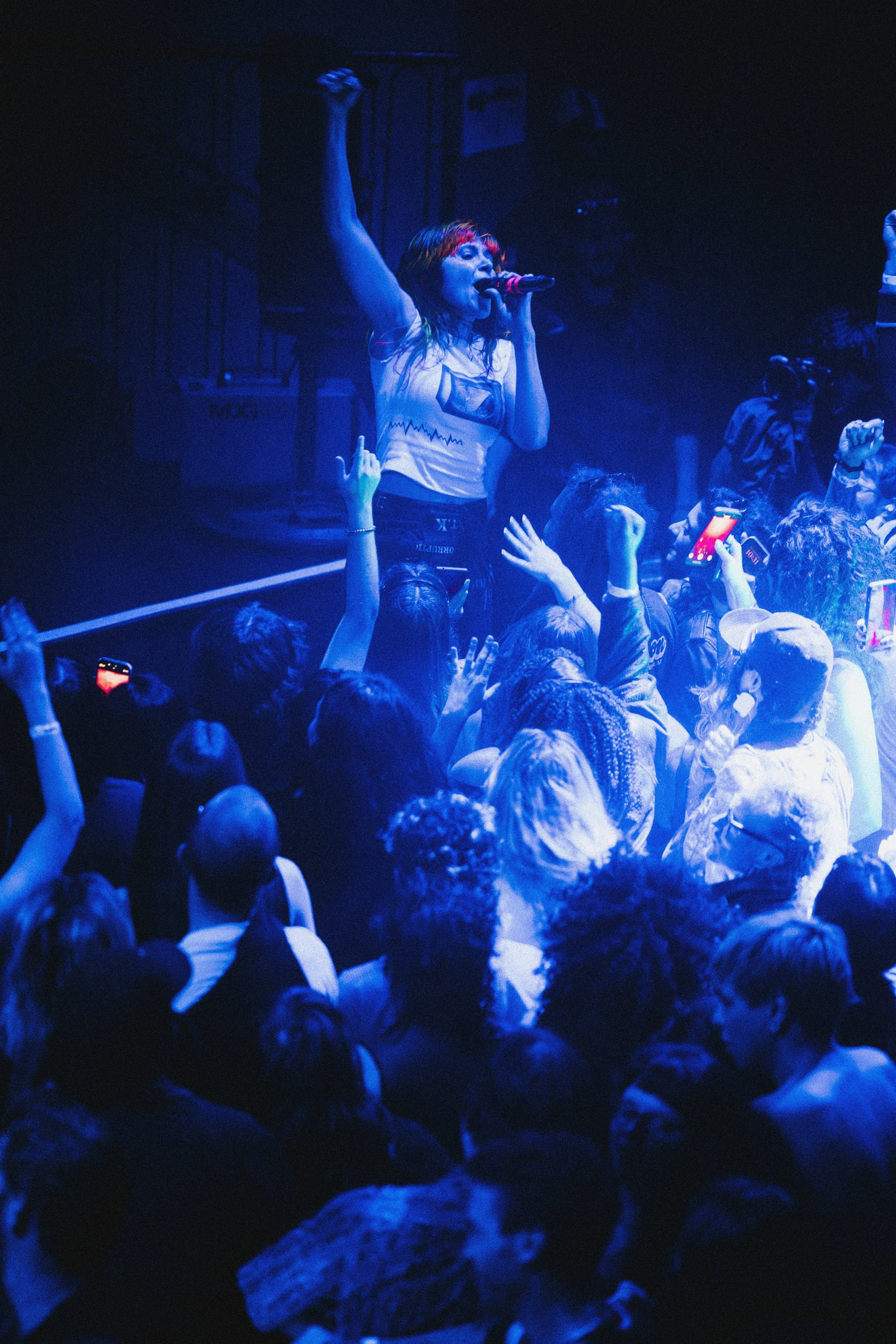 Melissa Scaduto of Sextile at August Hall in San Francisco CA 2025 — by local music Photographer Nicole Sepulveda