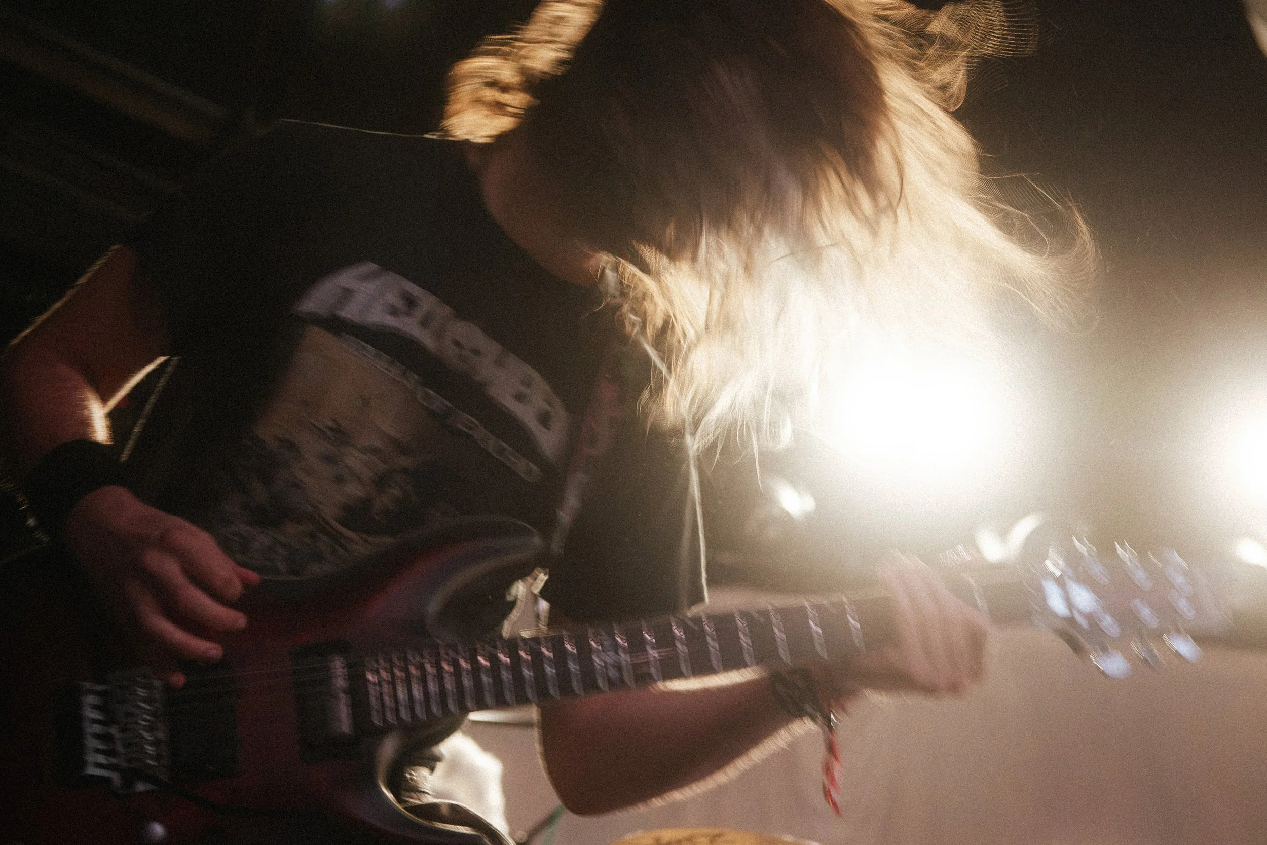 blurry concert photographer by local Sacramento photographer Nicole Sepulveda