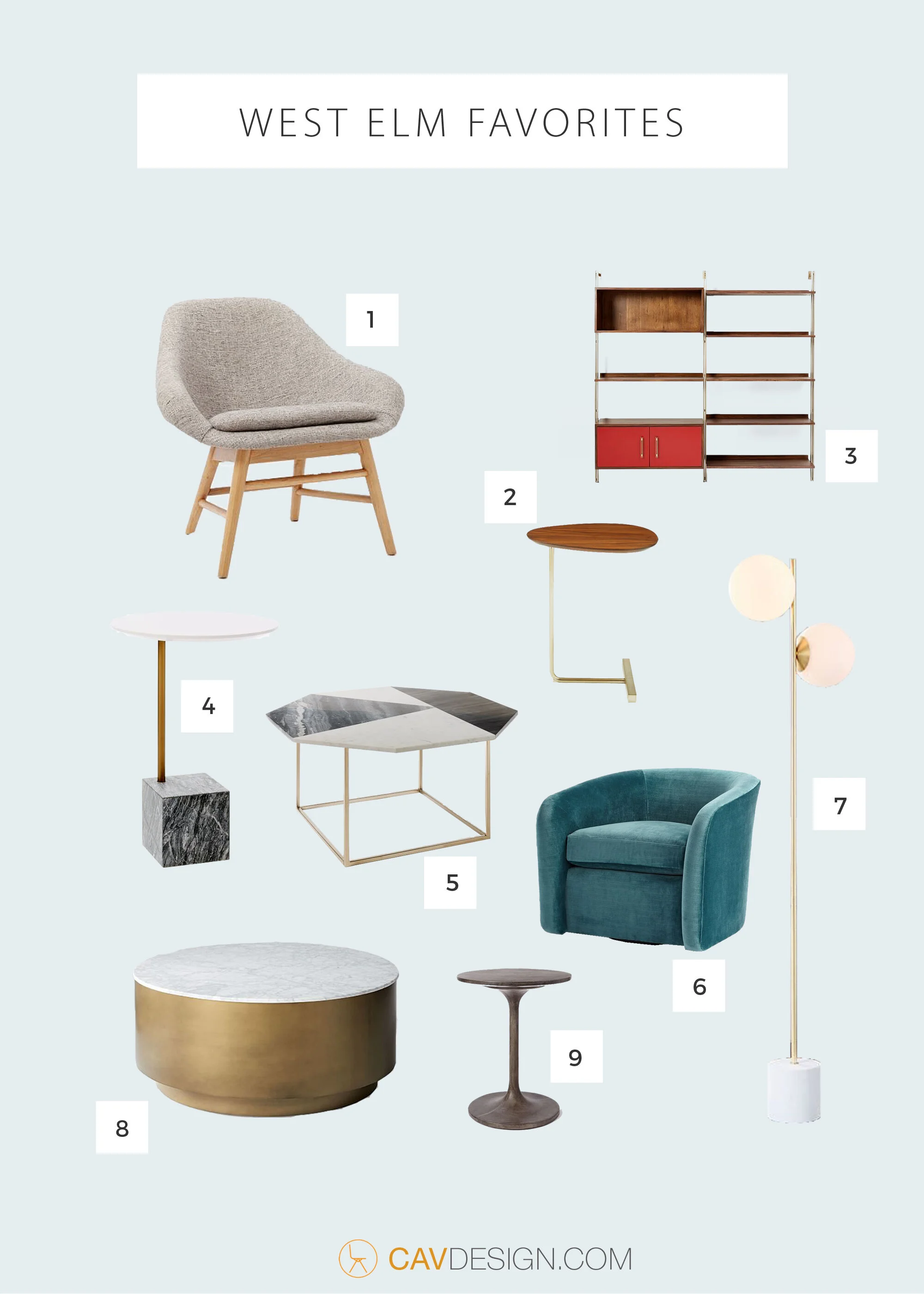 Great new picks from West Elm