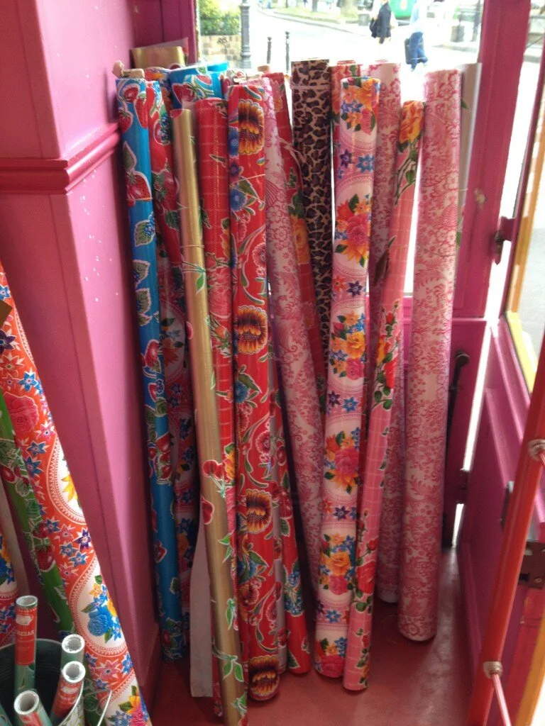 Ideas for using oilcloth 