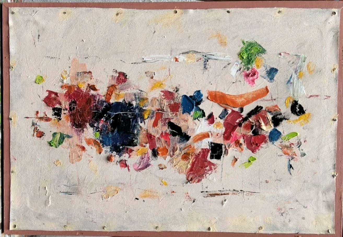 TRAPITOS 
óleo/tela 52x36 cms 
2026