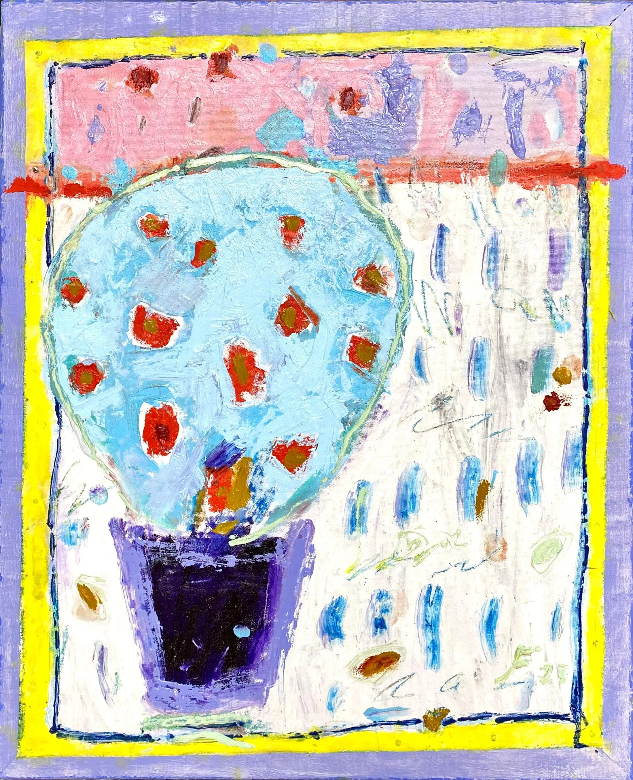 PLANTA 
óleo/tela 65x56 cm 
2025 NO DISPONIBLE