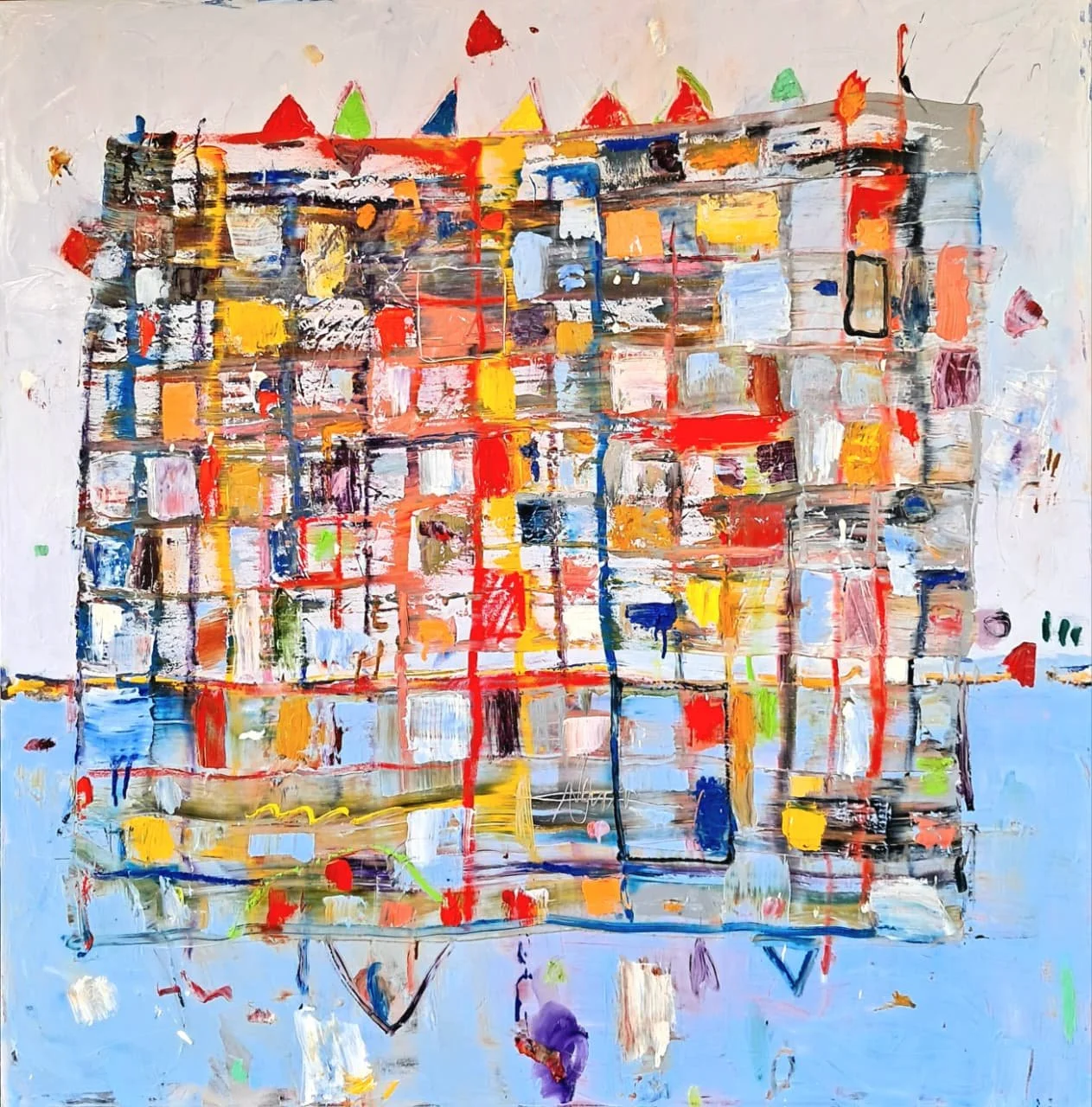 BECOME CABOTAJE
óleo/tela 120x120 cm 2025
NO DISPONIBLE