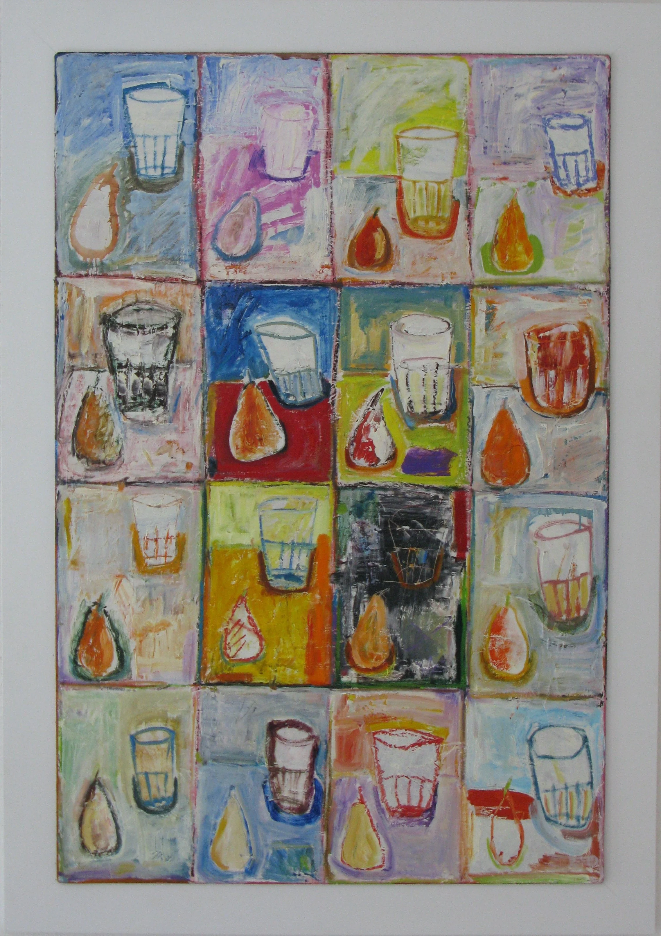 "16 MICHELADAS"
óleo/tablero entelado 122x81 cm 
2015 no disponible
