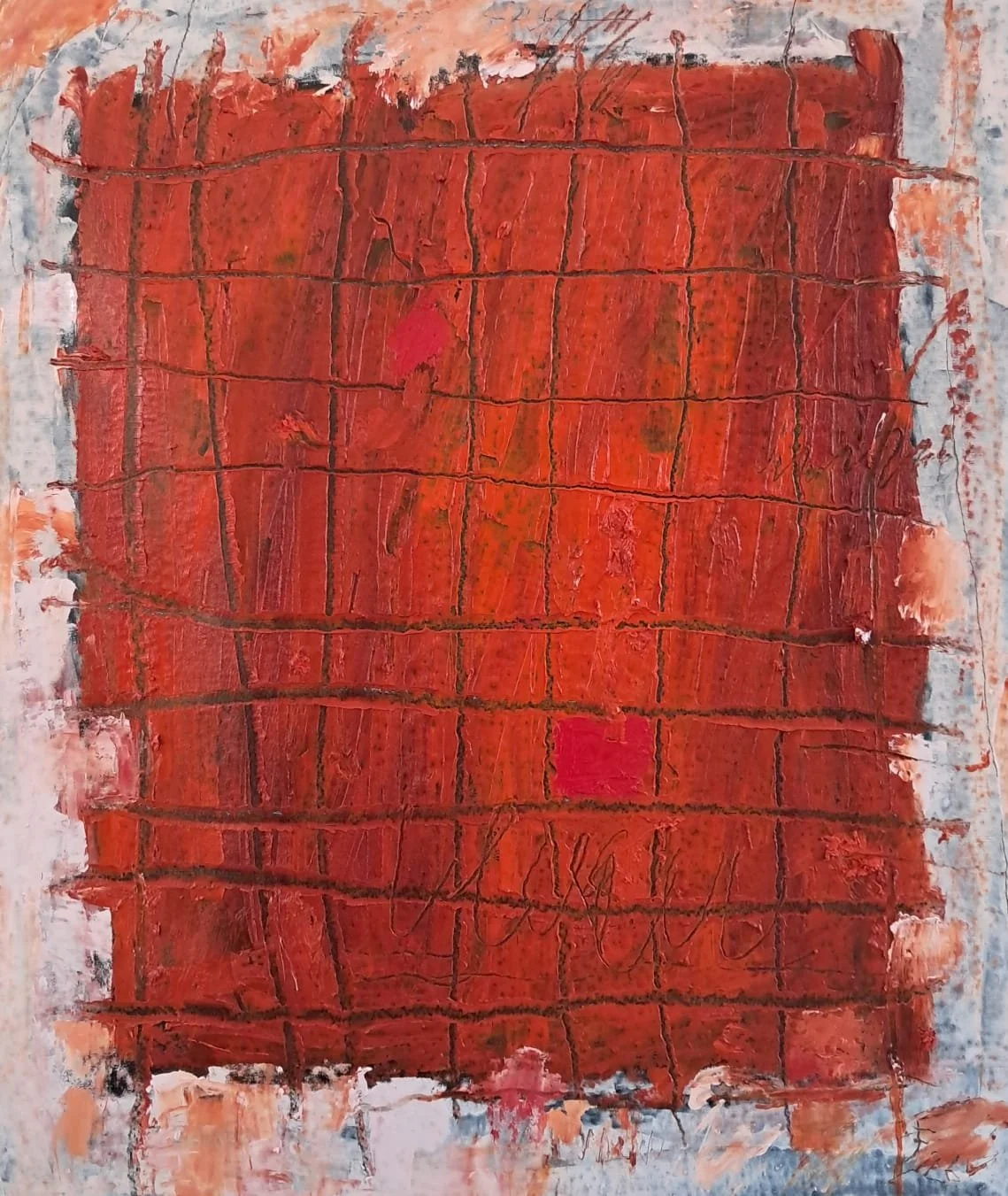 CUADRICULA 1 
óleo/tela 65x54 cm 
2026