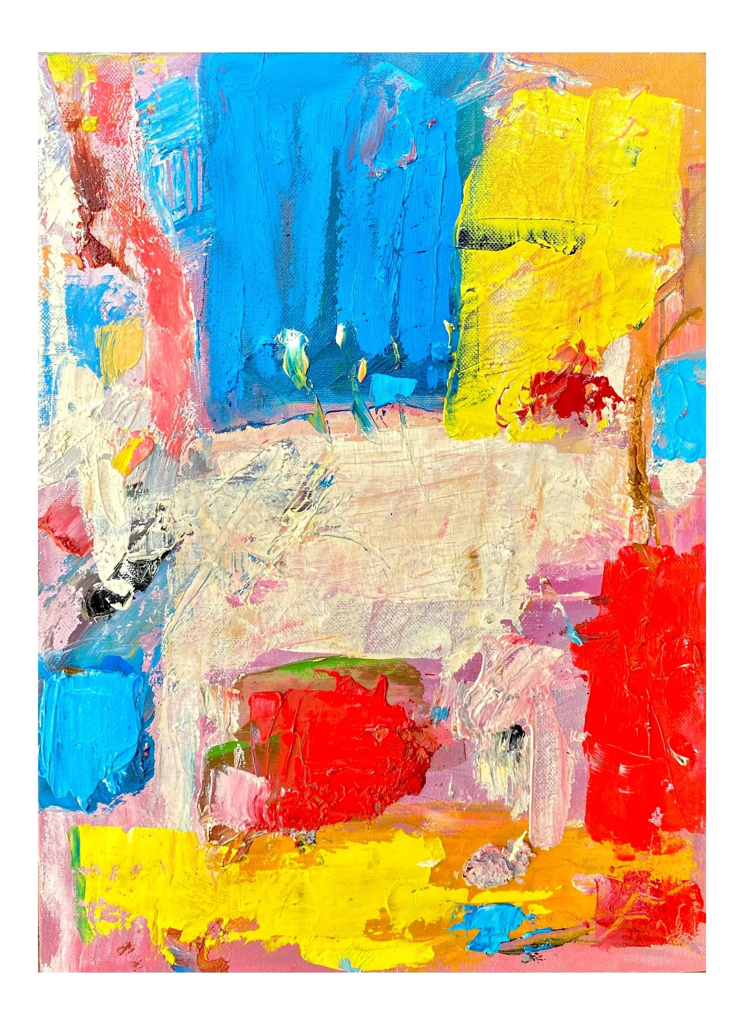 LA SOURCE BLEUE 
óleo/tela 33x24 cm 
2026