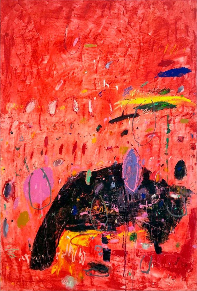 LLUVIA EN MARTE 
óleo/lino 195x130 cm
2024
no disponible