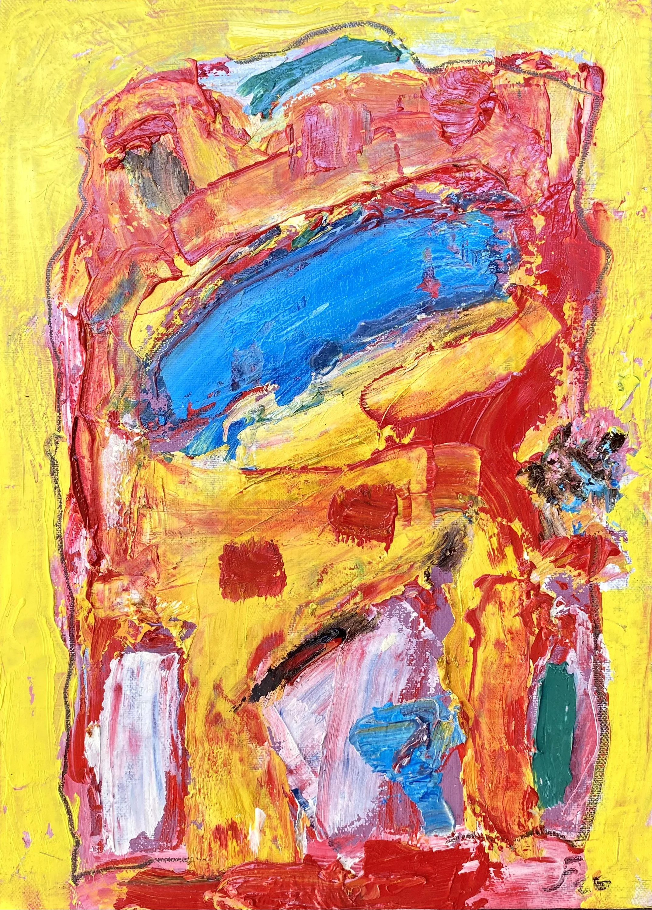 EL LAGO DEL NORTE 
óleo/tela 33x24 cm 
 2026