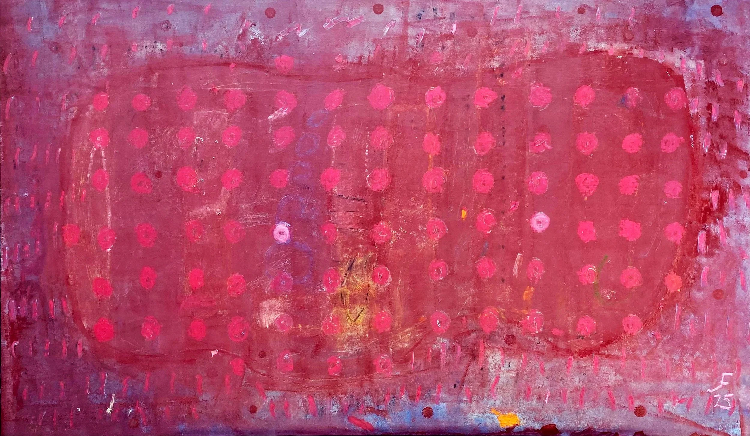 BECOME FRAGMENTS 
óleo /lino 114x195 cm 
2025 
no disponible 